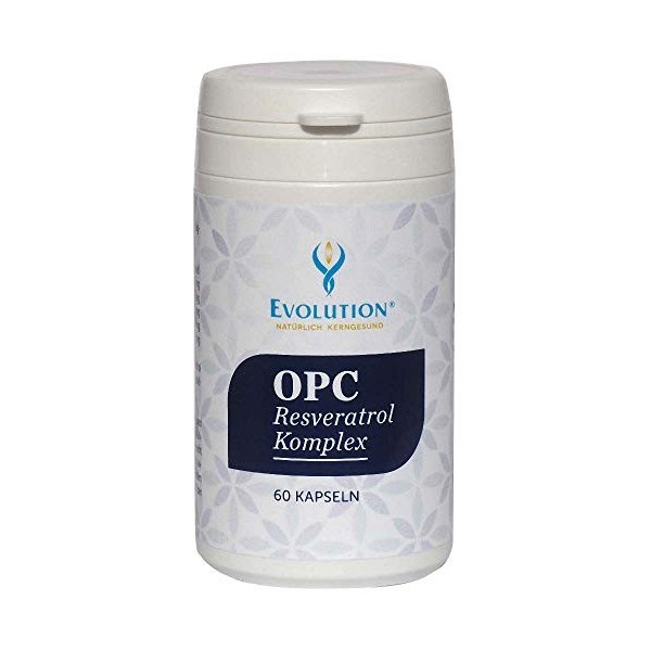 Evolution OPC Resvératrol Complexe Capsules 60