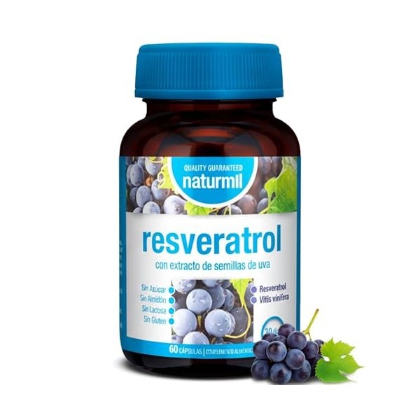DIETMED RESVERATROL COMPLEX 60cap. – convient à ceux qui souhaitent agir durablement sur leur bien-être, préparation en compr