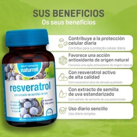 DIETMED RESVERATROL COMPLEX 60cap. – convient à ceux qui souhaitent agir durablement sur leur bien-être, préparation en compr