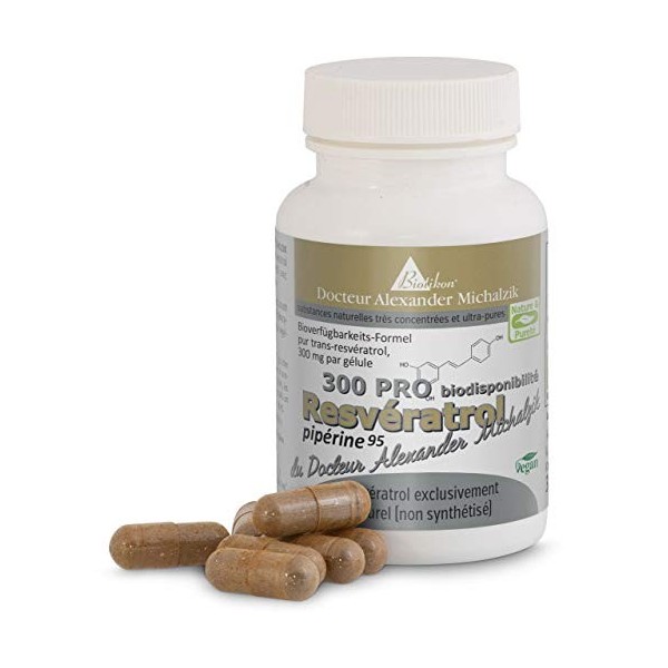 Resveratrol 300 PRO du Docteur Alexander Michalzik