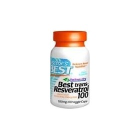Trans-Resveratrol with ResVinol-25, 100mg - 60 vcaps Resvératrol