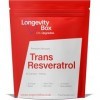 Longevity Box Trans-Resvératrol 1000mg – 60 gélules – 99% pur, végan, sans OGM – testé tiers