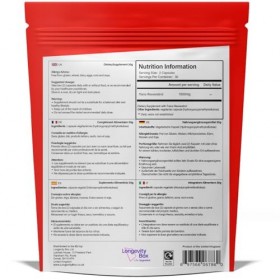 Longevity Box Trans-Resvératrol 1000mg – 60 gélules – 99% pur, végan, sans OGM – testé tiers