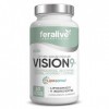 Feralive Laboratories VISION 9+ 60 Gélules Liposomées - Lutéine, Zeaxanthine, Astaxanthine, Lycopène - Supplément Santé Ocula