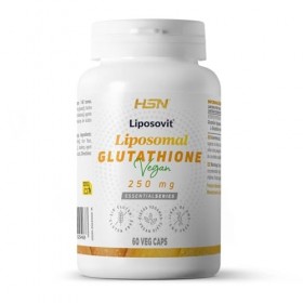 HSN Glutathion Liposomé 250 mg Liposovit® Glutathion Réduit GSH | 60 Gélules Végétales | Technologie Liposomale | Haute B