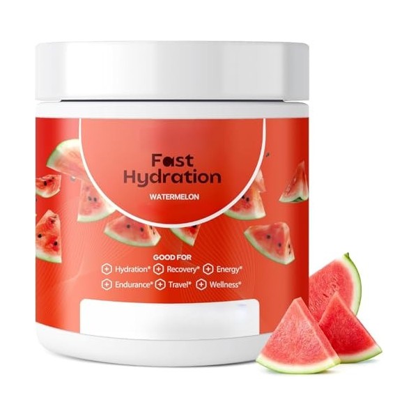 Électrolytes – pastèque – indispensables pour les voyages sportifs