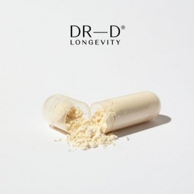 DR-D Longevity Trans Resvératrol - 1000 mg - Antioxydant Premium 99% Trans-Resvératrol Pur Hautement Dosé 60 Gélules Vegan - 