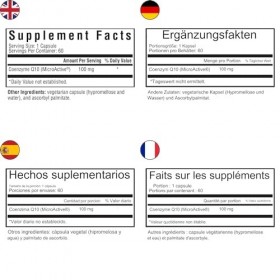 Optimal CoQ10, 100mg - 60 vcaps Antioxydants