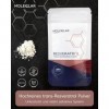 MoleQlar Resvératrol en Poudre 100 g, Complément Alimentaire issu de la Fermentation de Levure, 500 mg par Portion, Texture F...