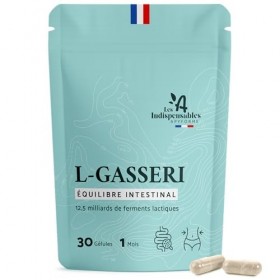 Apyforme - Lactobacillus Gasseri Probiotique Ventre Plat et Détox - Flore Intestinale Digestion - 30 Gélules Gastro-Résistant