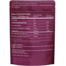 Gummies Intime Ananas,Qualité Premuim,Marque française,probiotique flore intime Equilibre féminin, Équilibre PH,Neutralise le