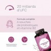 Probiotiques Flore Intime - 20 Milliards UFC - 1 mois - 6 Souches Dont Lactobacillus Gasseri & Crispatus - Vitamine B2 pour M