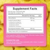 Probiotiques Gummies Flore Intime & Intestinale - 60 Gélules Saveur Ananas | Soutien de la Flore Vaginale et Digestive | Vega