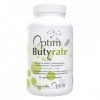 OPTIM Butyrate de Sodium Enrobé 285mg Libération Progressive 90 Gélules - Acide Butyrique pour Transit Intestinal et Côlon - 