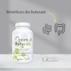 OPTIM Butyrate de Sodium Enrobé 285mg Libération Progressive 90 Gélules - Acide Butyrique pour Transit Intestinal et Côlon - 