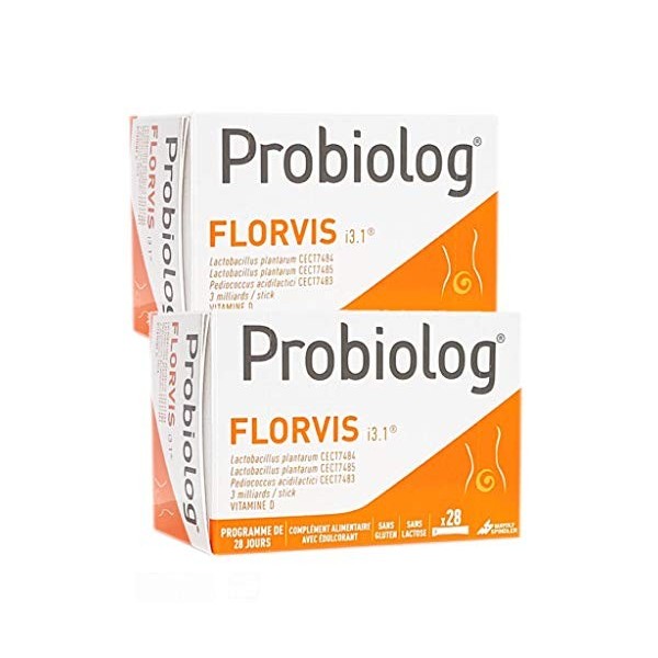 Mayoly Spindler - Florvis 28 Sticks Probiolog Mayoly Spindler lot de 56 sticks