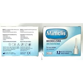 Selle Miniclis adulte 12 microlaves de 9 g 2 boîtes