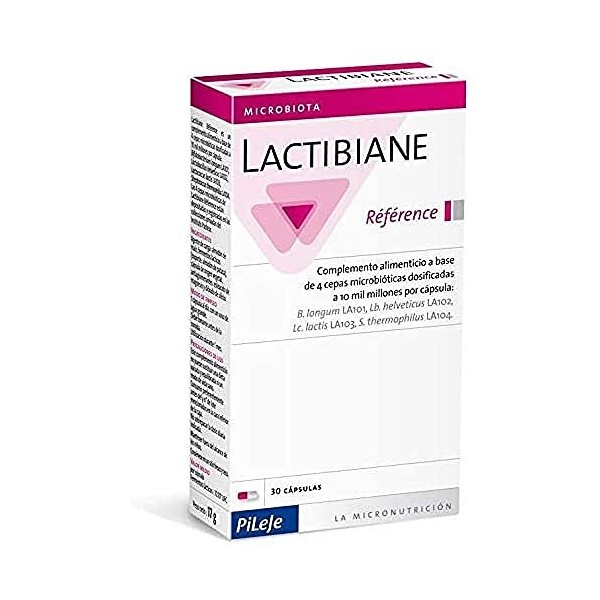 Pileje - Lactibiane Reference - 30 gelules - Améliore les troubles intestinaux