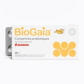BioGaia Comprimés Probiotiques pour les Enfants dès 3 ans | Équilibre de la Flore Intestinale | Complément Alimentaire | Cont