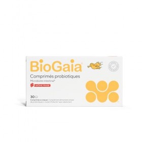 BioGaia Comprimés Probiotiques pour les Enfants dès 3 ans | Équilibre de la Flore Intestinale | Complément Alimentaire | Cont