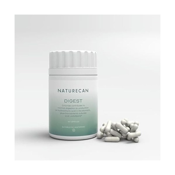 Naturecan Digest, Probiotiques pour lÉquilibre Digestif, 60 Capsules