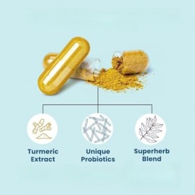 Vitalité saine - Probiotiques pour la santé des femmes, la ménopause - Section médiane sexy - Soutient léquilibre corporel