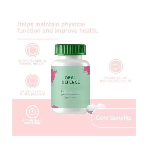 Pour léquilibre du microbiome, une haleine fraîche, la santé des gencives et un soutien à lhygiène quotidienne | probiotiqu