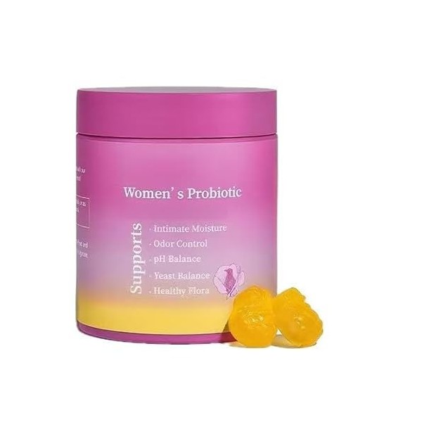 Gummies féminines | Probiotiques déquilibre féminin de qualité supérieure – Favorisent le bien-être quotidien, la santé inte