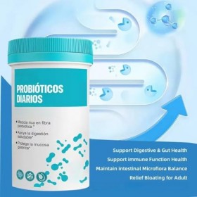 Probiotiques - Soutien à la santé immunitaire, digestive et intestinale pour femmes et hommes - Végétarien, sans gluten, sans