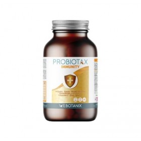 WeBotanix | Probiotax Immunity Capsules | Avec Probiotiques Megaflore 9, Propolis, Reishi et Sureau | Avec vitamine C, zinc e