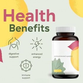 Antioxydation, santé intestinale pour un bien-être général, sans gluten | Probiotiques