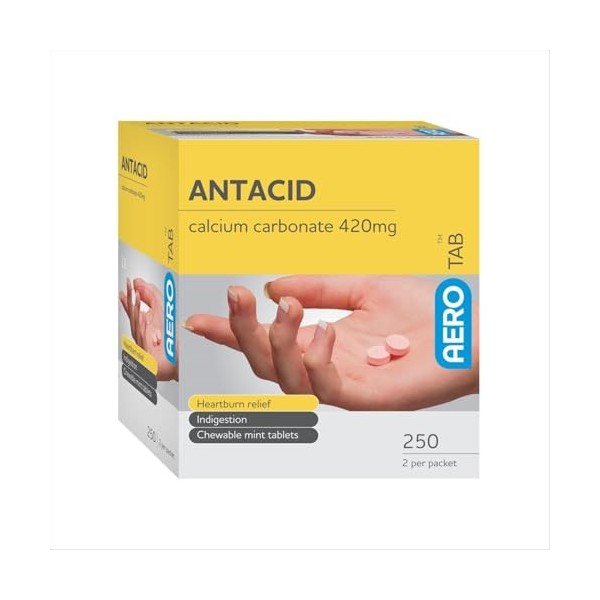 AEROTAB Comprimés antiacides 250/boîte