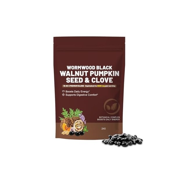 Absinthe etc. Complex Cleanse | Soutien intestinal et digestif | 240 unités,2pcs Bactéries et levures