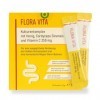Flora Vita Cultures Complexe - 30 sachets Probiotiques & Prébiotiques Synbiotiques avec 21 souches bactériennes, Cordyceps,