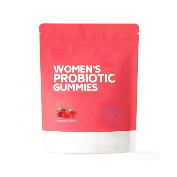 Gommes probiotiques pour femmes, équilibrent le pH et soulagent les douleurs menstruelles