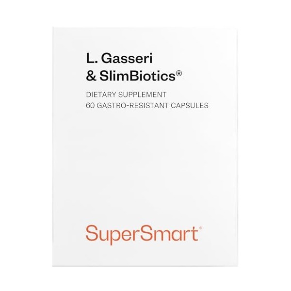 L. Gasseri & SlimBiotics® - Probiotiques pour Régime Minceur - Perte de Poids et Brûle-Graisse - 18 Milliards de CFU/Jour - T