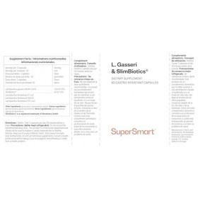 L. Gasseri & SlimBiotics® - Probiotiques pour Régime Minceur - Perte de Poids et Brûle-Graisse - 18 Milliards de CFU/Jour - T