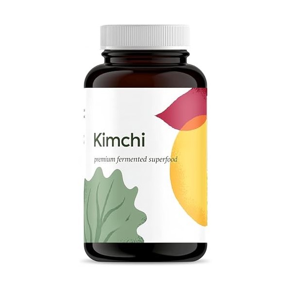 Capsules de poudre de Kimchi - Santé intestinale de qualité supérieure, favorisent la santé globale et léquilibre énergétiqu