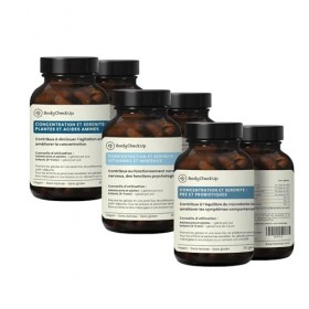 Complément Naturel Concentration & Focus | Énergie Mentale & Sérénité | Vitamines, Plantes & Probiotiques | Enfants & Adultes