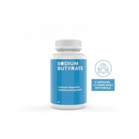 Butyrate Soutien digestif, soulagement des ballonnements, des gaz et de la congestion nasale et promotion de la santé gastro-