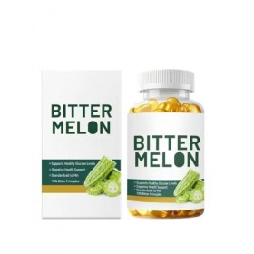Soutien global et digestif – Végétalien, sans agents de remplissage, sans OGM, sans gluten | amers digestifs bio | Melon amer