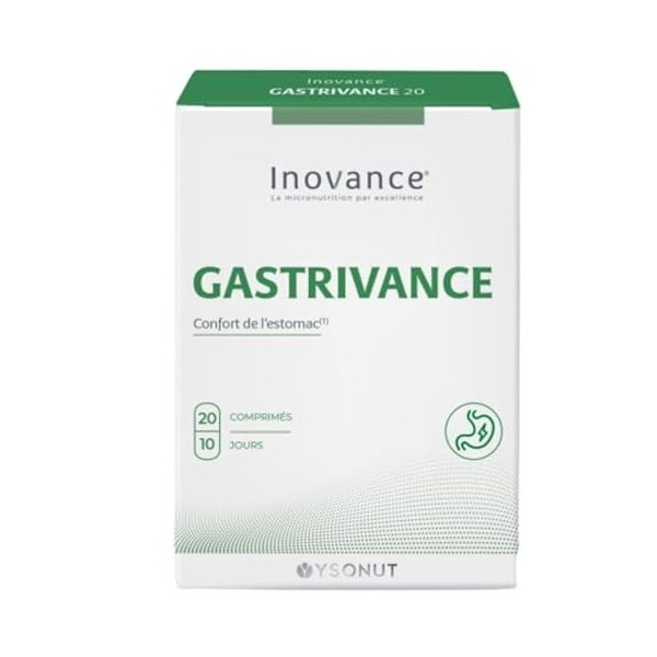 GASTRIVANCE 20 20 comp – complément alimentaire sous forme de comprimés, boîte de 20 comprimés, facile à intégrer dans la rou