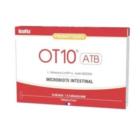 OctoVita OT10® ATB – Complément Alimentaire Probiotiques – Équilibre du Microbiote Intestinal – 2 Milliards de Bactéries par 