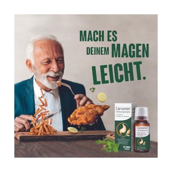 Carvomin Verdauungstropfen, 20 ml Solution