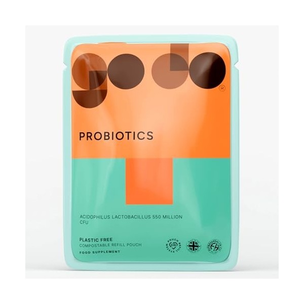 Fitness Health Acidophilus Lactobacillus 550 Million 120 comprimés – Comprimés contre le mal des transports – Suppléments pro...