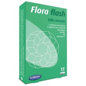 Orthonat Flora Flash Selles Normales 15 Gélules