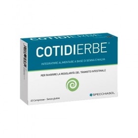 Specchiasol Cotidierbe Integratore per la Regolarità Intestinale 45 Compresse