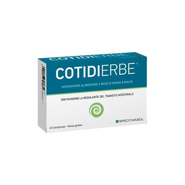 Specchiasol Cotidierbe Integratore per la Regolarità Intestinale 45 Compresse