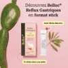 Belloc Reflux Gastriques - Sticks x12-4 en 1 - Neutralise Bloque Protège Apaise - dès 12 ans Bactéries et levures