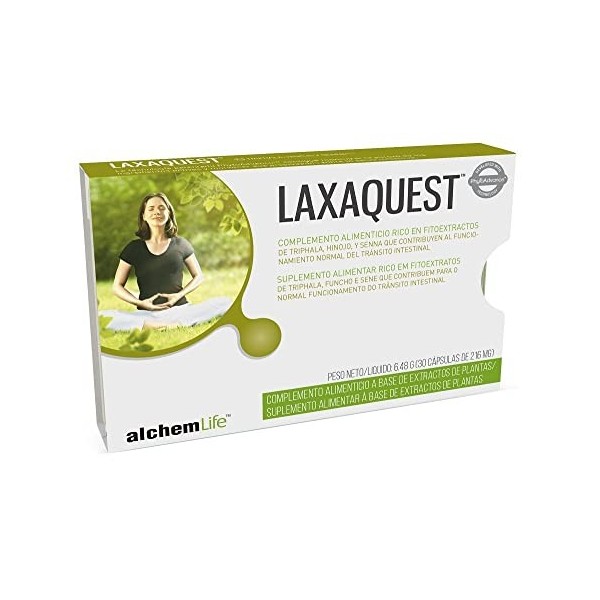 Laxaquest transit intestinal 30 comprimés